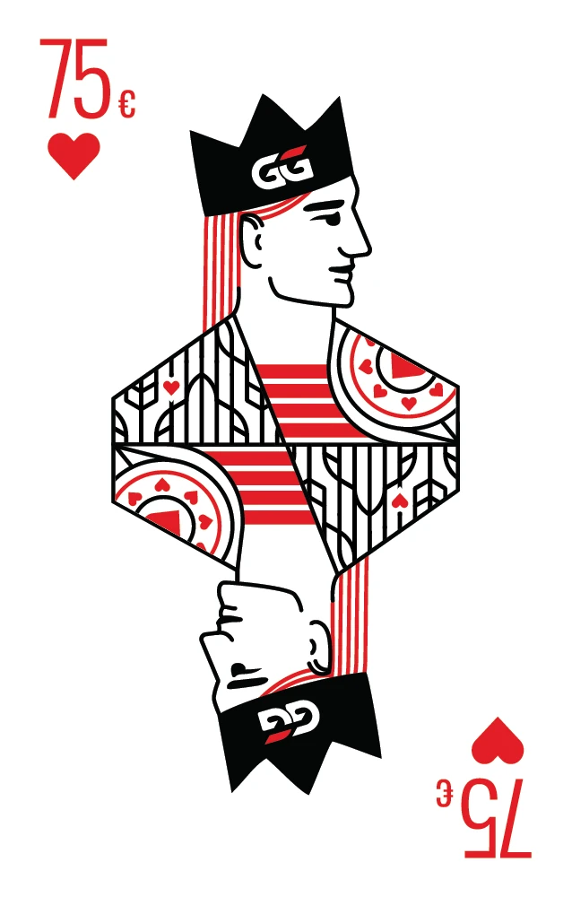 GGPrepaid-kaart van €75, voorkant